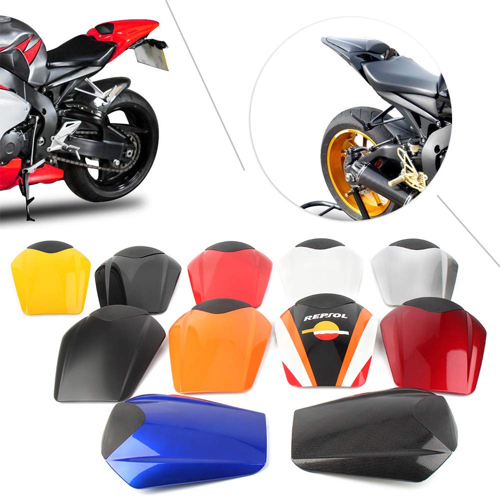 Amazon.com: GZYF ABS Motorcycle Rear Seat Cowl Pillion Passenger